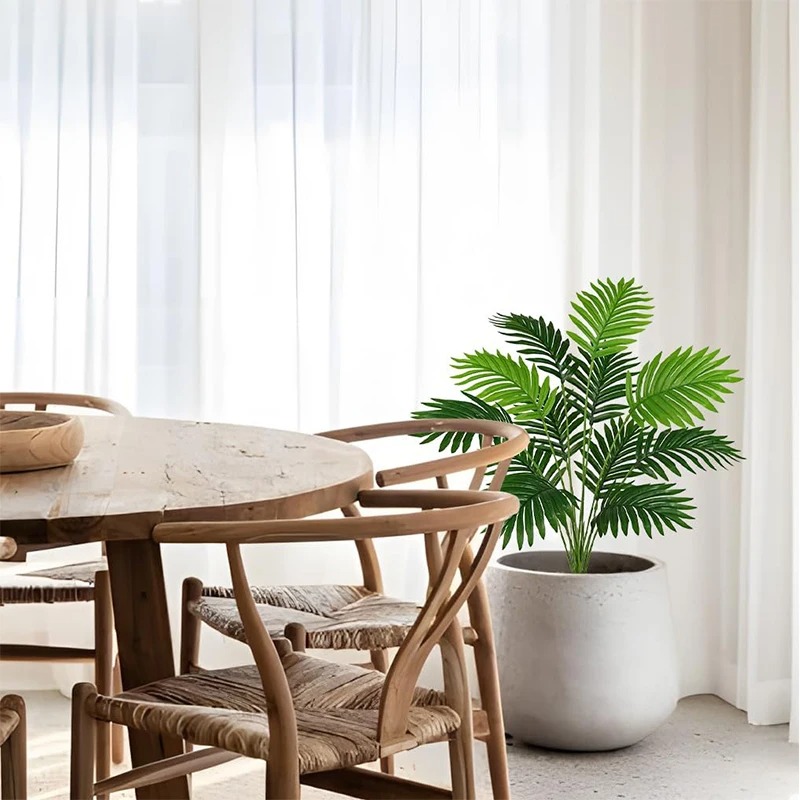 Artificial Palm Plant Leaves G - огляд і ціна Florist Supply Vases
