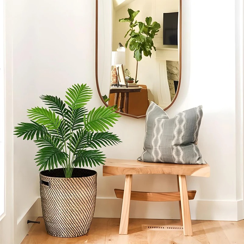Artificial Palm Plant Leaves G - огляд і ціна Florist Supply Vases