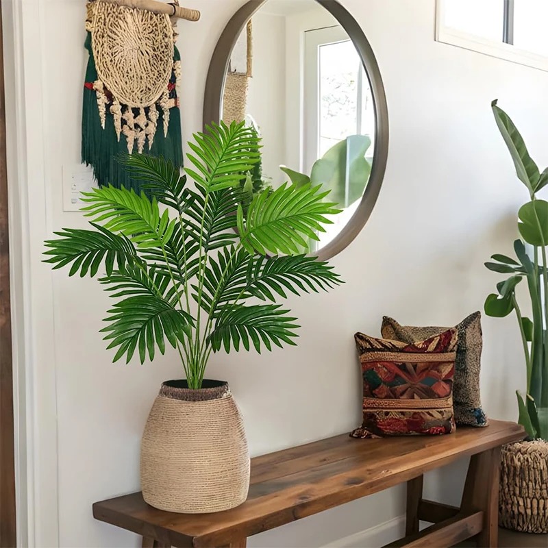 Artificial Palm Plant Leaves G - огляд і ціна Florist Supply Vases