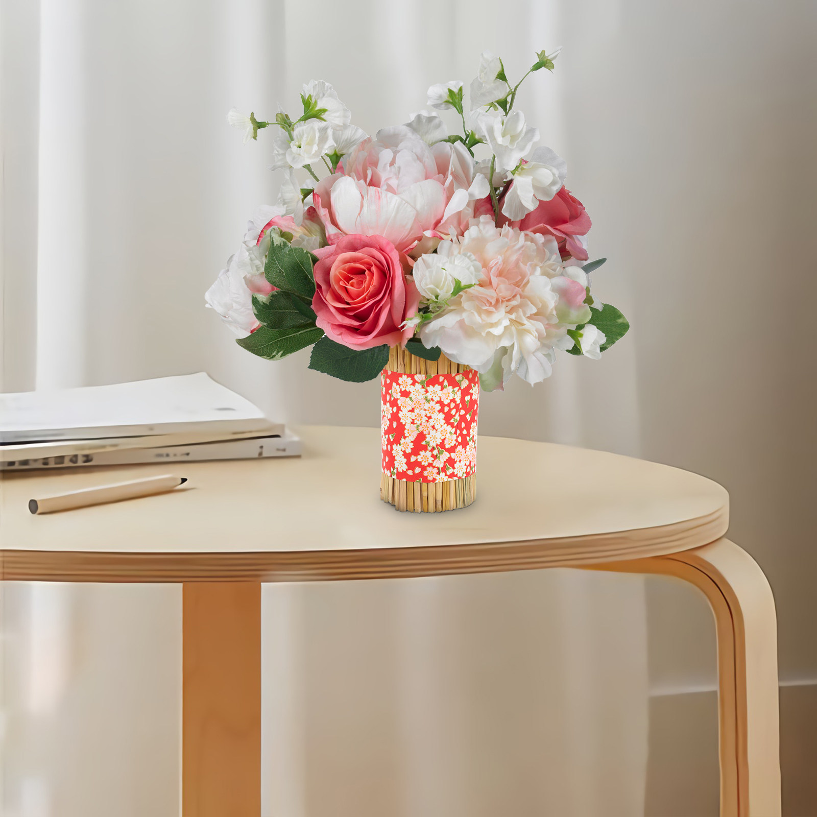 Straw Craft Decorative Vase Dr - огляд і ціна Florist Supply Vases